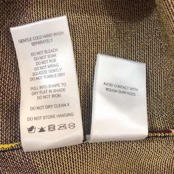 Sass and bide XS fitted high neck stripe midi knit dress - Picture 16 of 16